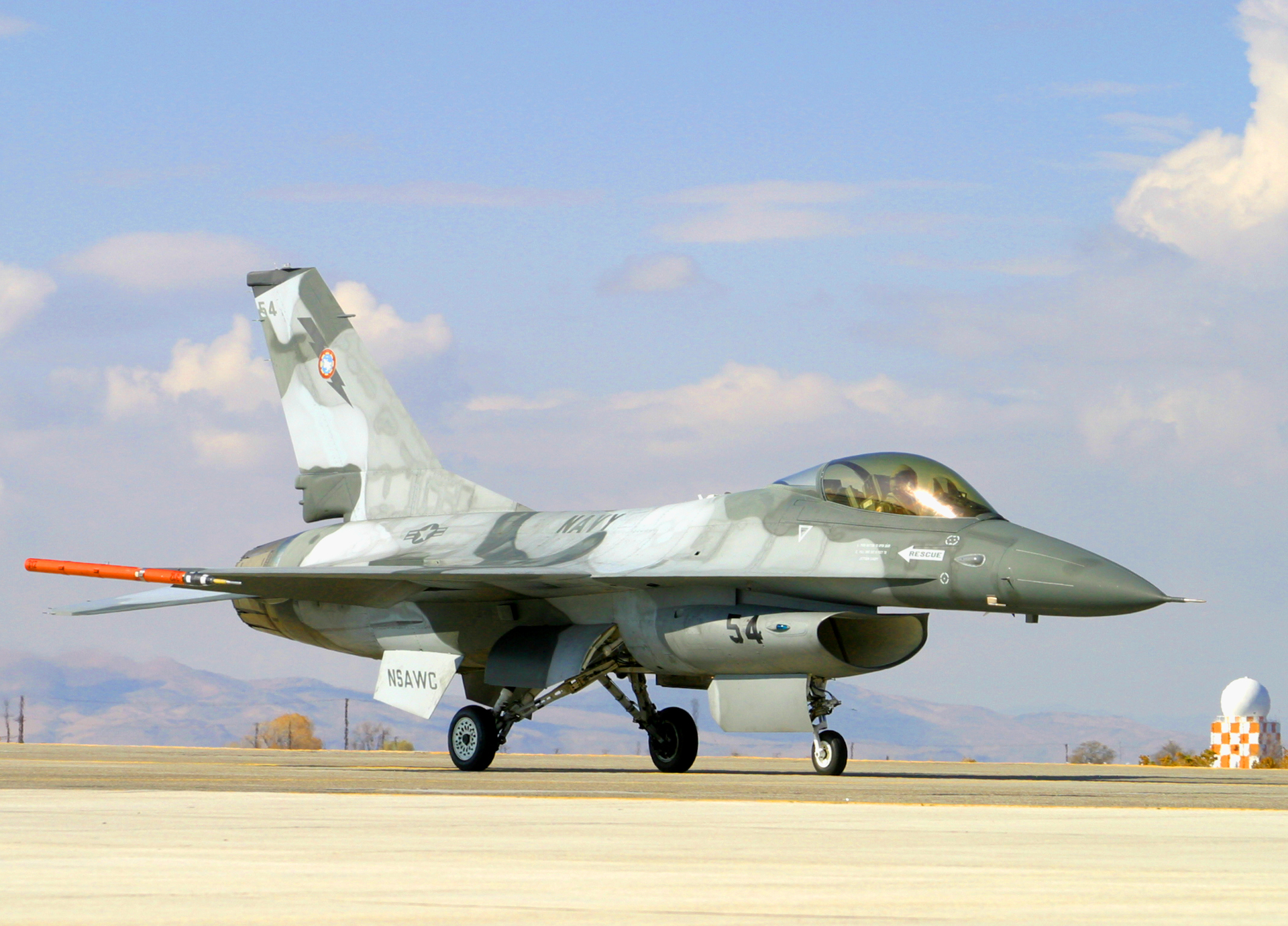 F-16 taxi at NAS Fallon