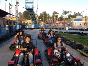 SGA students on field trip to a park