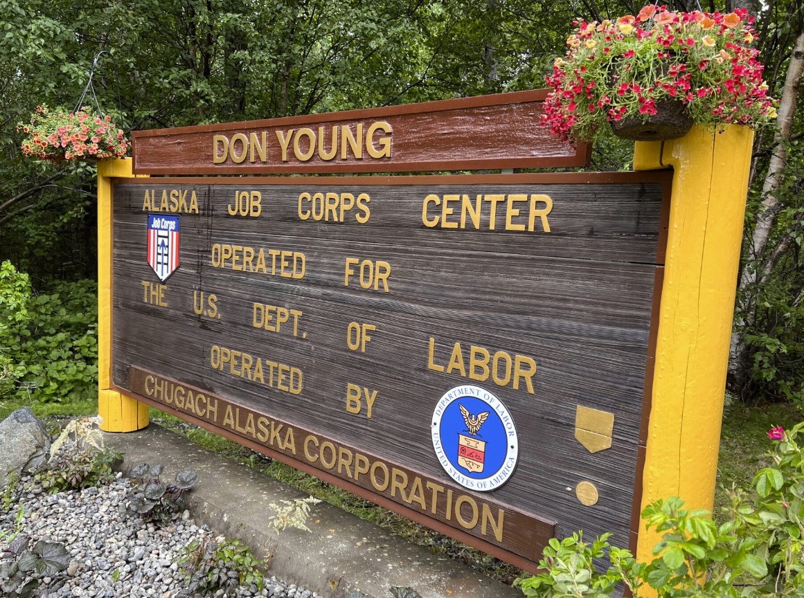 Chugach Hosts Ceremony At AK Job Corps Center Honoring Congressman Don Young