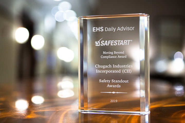 Chugach Team Receives Prestigious Safety Award