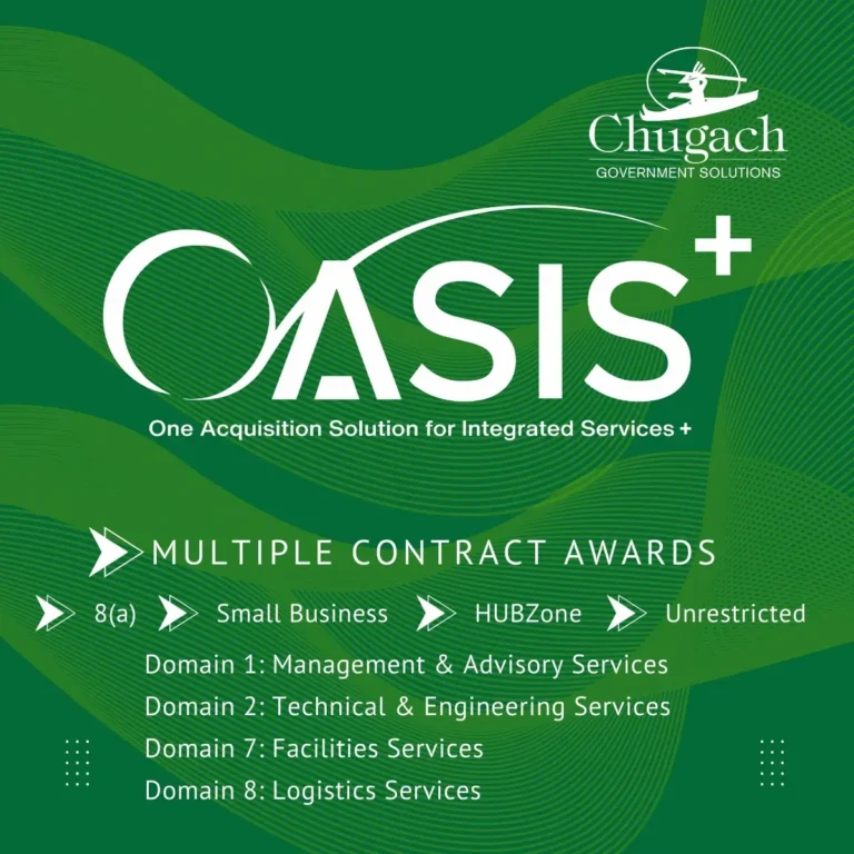 Chugach Expands Contracting Opportunities with OASIS+ Award